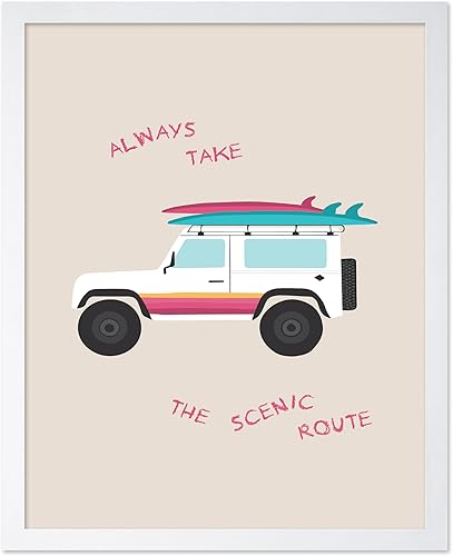 Miniatura 47 de Poster Master Impresión de surf – Life Is A Wave Catch It Poster – Arte retro de playa – Diseño de pared motivacional – Arte de surf – Decoración