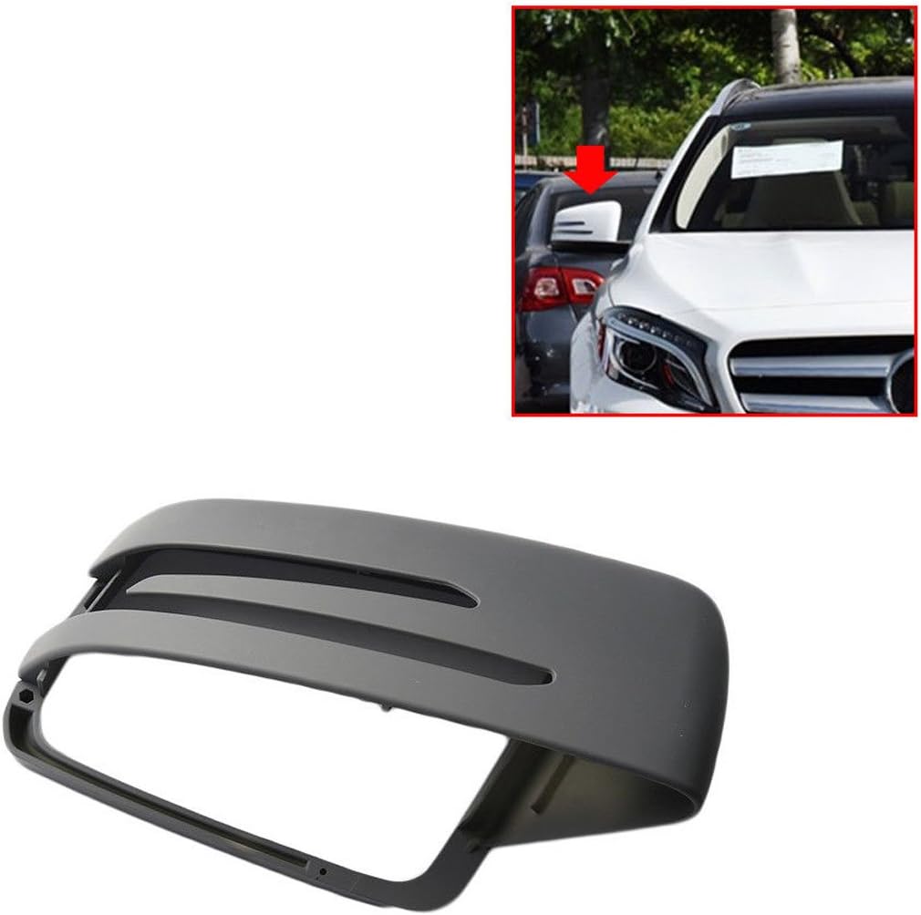 CNAutoLicht Passenger Right Side Rear View Door Mirror Cover Cap Casing Trim For Mercedes Benz W204 C250 C280 C300 08-13 W212 E250 E300 E400 08-13 W221 S300 S350 S400 09-13