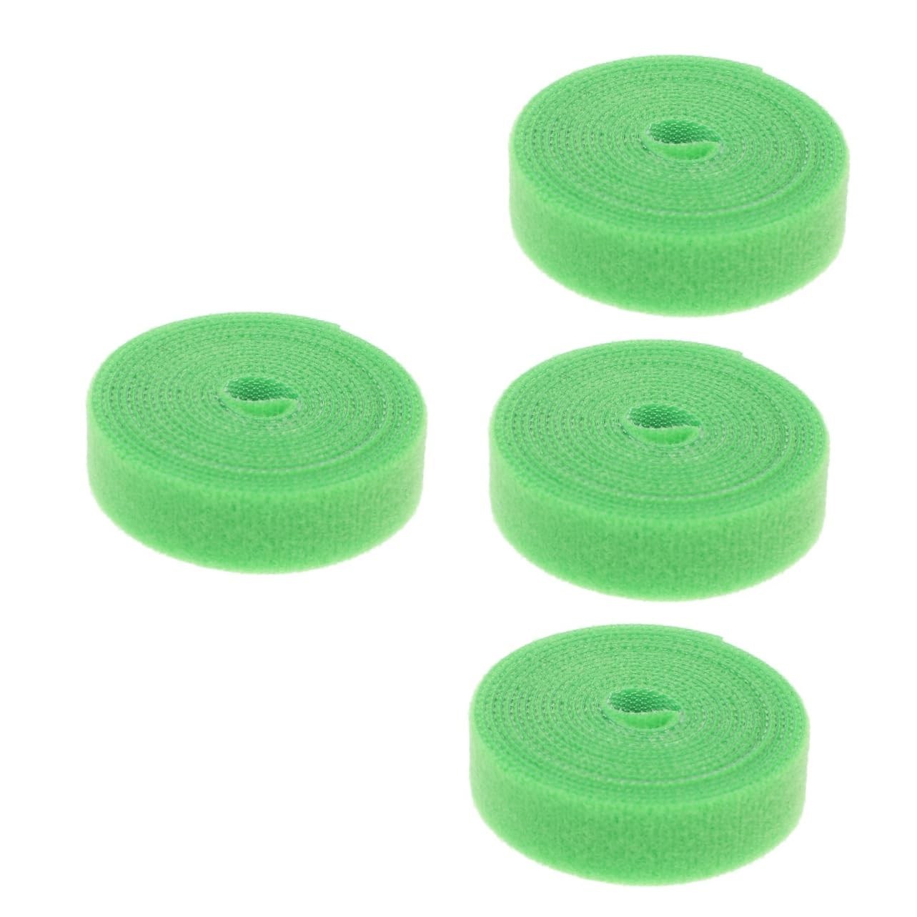BESTonZON 4 Set Fissaggio per Piante Legacci Resistente per Giardinaggio per Sostenere E Rami Condizioni Atmosferiche Avverse Flessibile E Riutilizzabile 4 * 4
