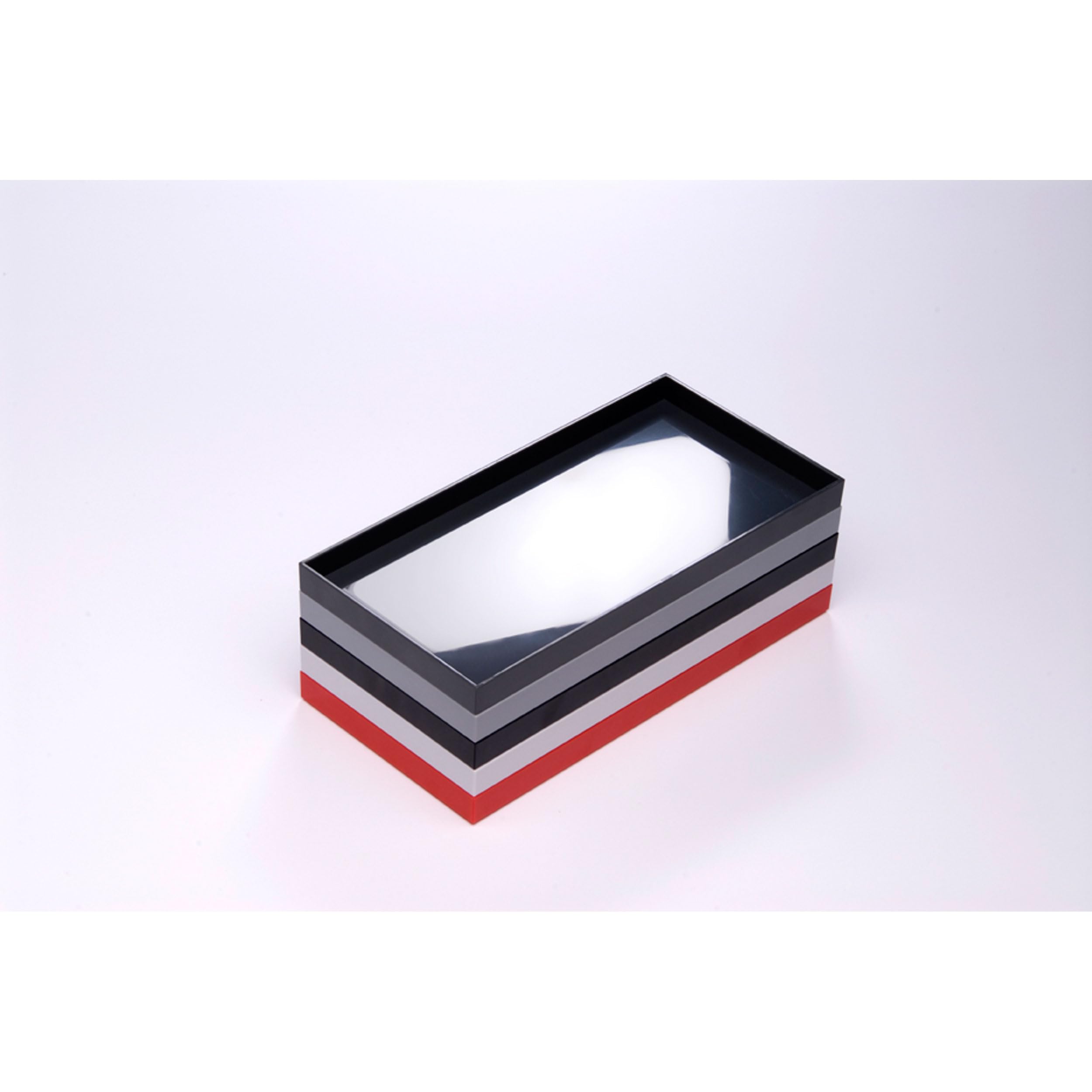 Authentics Inlay Stack Stack L, Ablageschale, ABS, Rot, 30 x 15 cm, 1031467