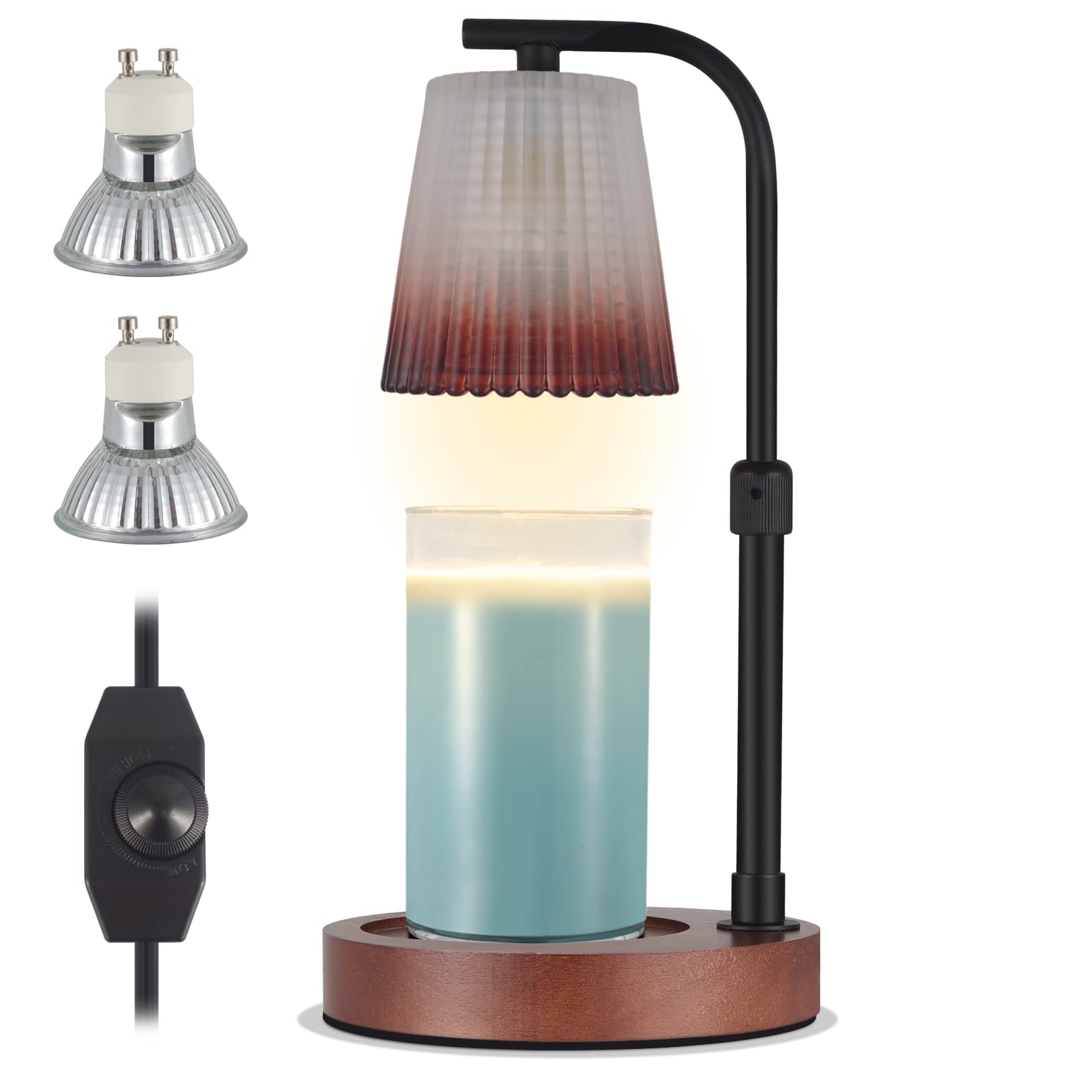 Candle Warmer Lamp, Birthday Gifts for Women,Dimmable Candle lamp for Scented Candles, No-Flame Top Candle Warmer Compatible with Yankee Candle Small and Large Jar Candles