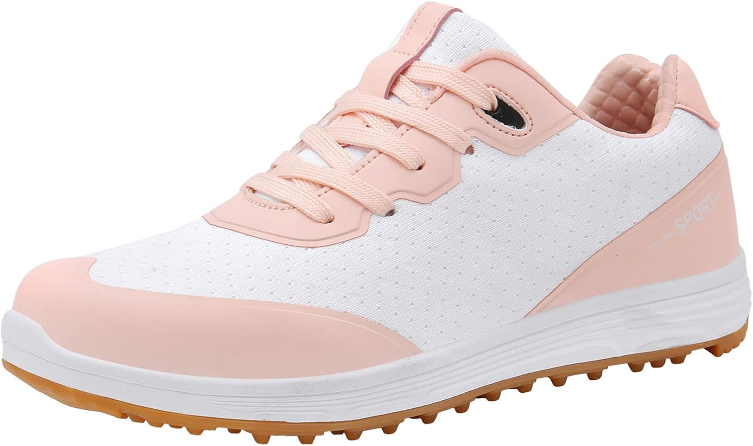 Women's Golf Shoes Spikeless Mesh Sneaker Breathable Anti-Slip Casual