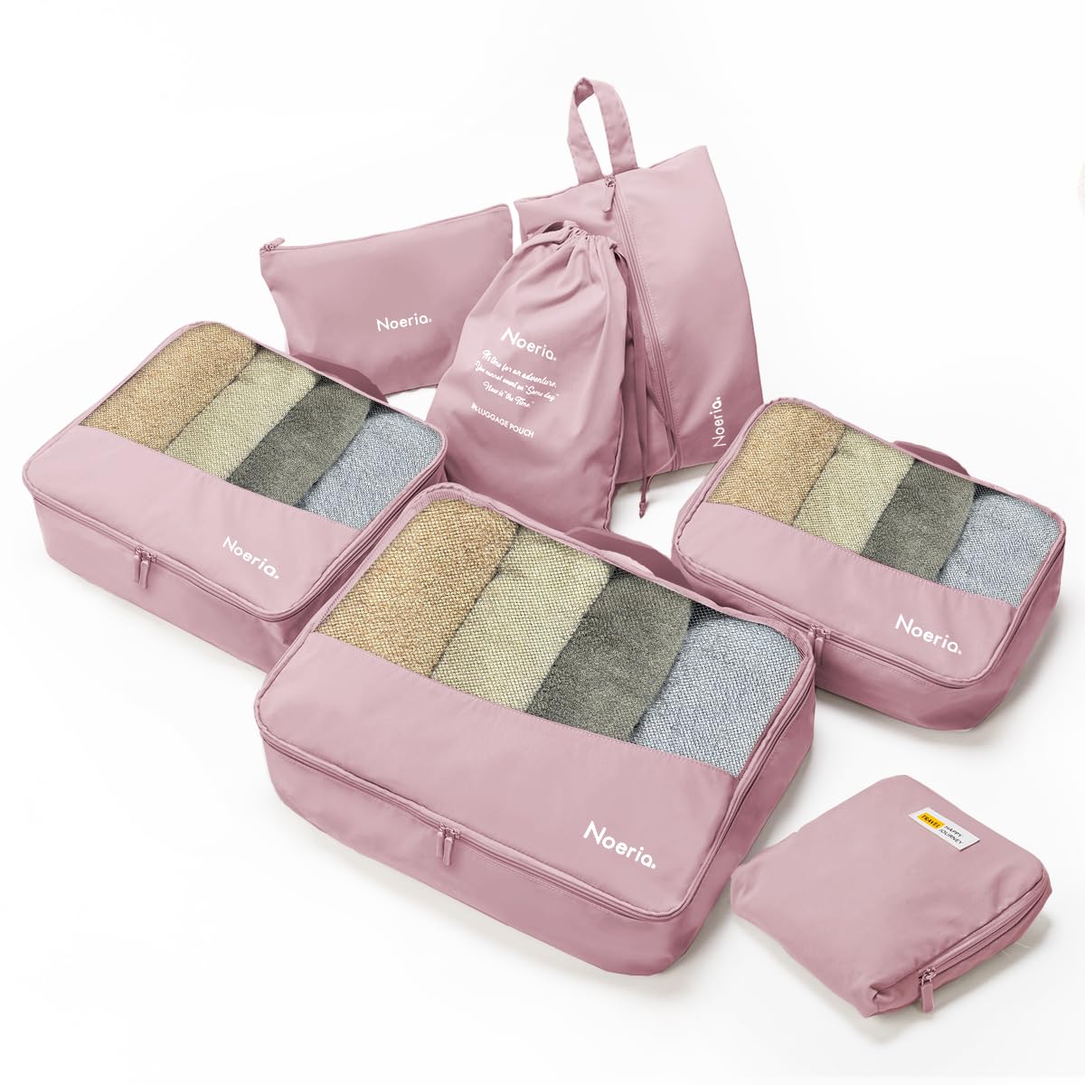 Amazon.co.jp: トラベルポーチ【 折りたたみボストンバッグ付】 7点