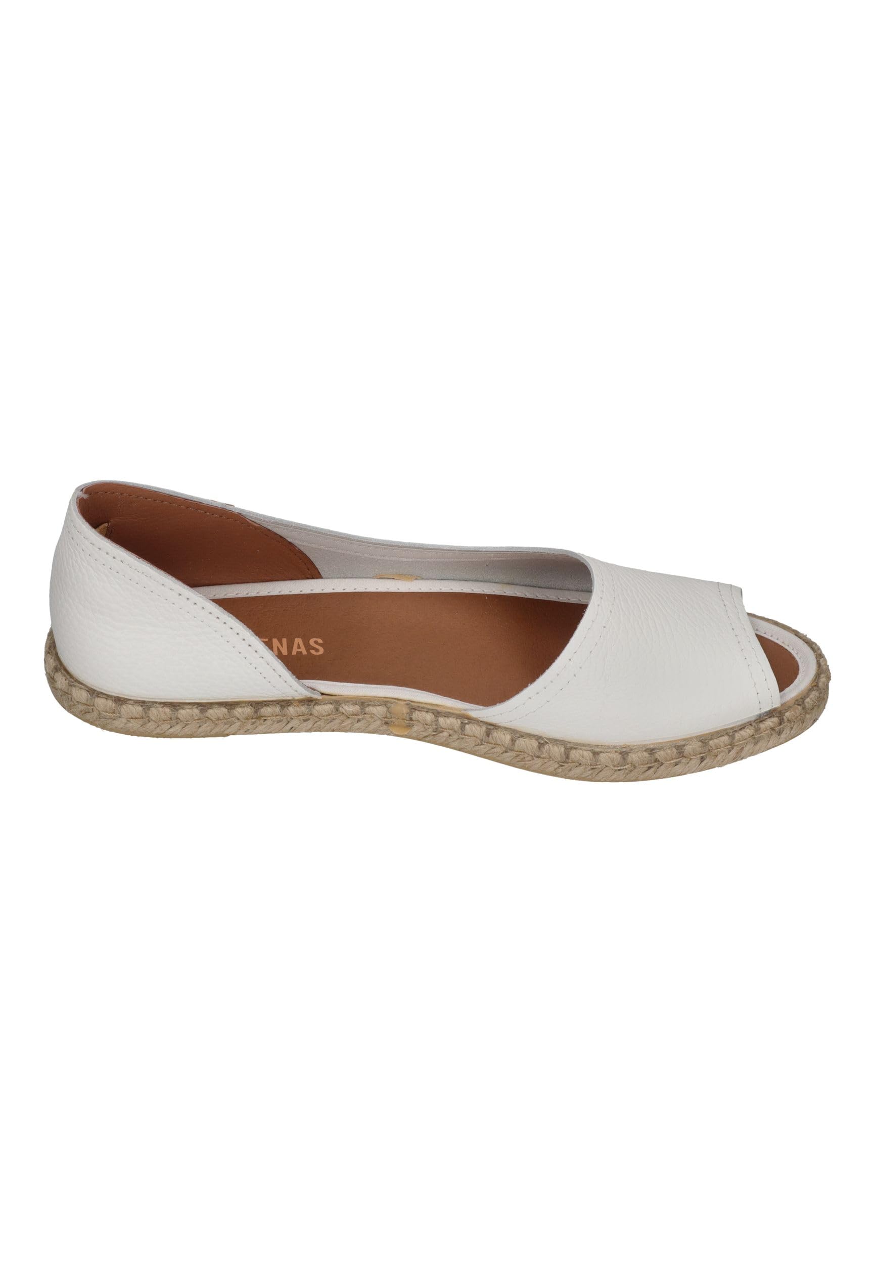 VERBENAS Damen Espadrilles Cruz nucleo gal Blanco