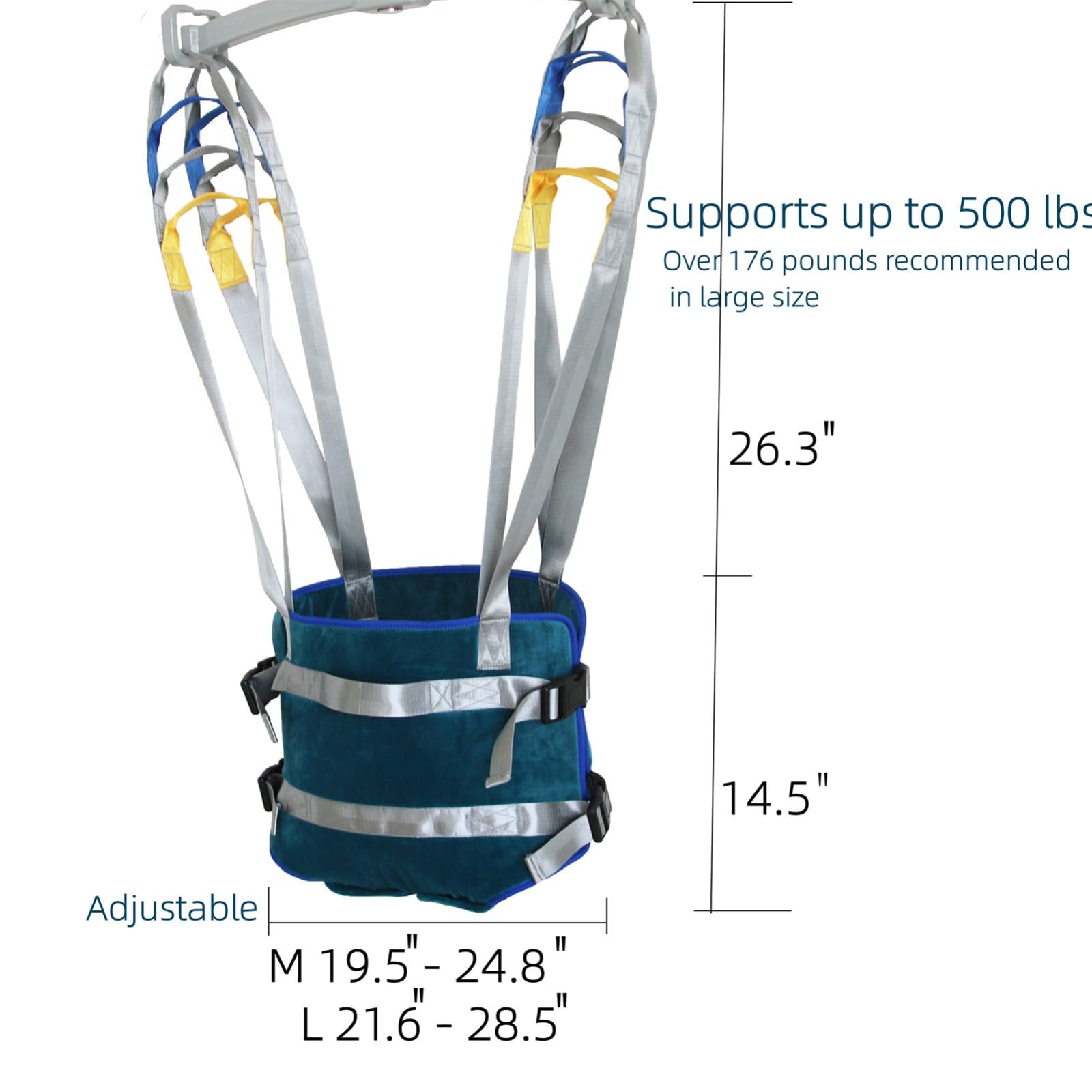 Imbracatura Per Sollevatore Disabili Imbracatura Universale Comfort Nastro Scorrevole Assistito Dal Paziente Cintura Di Sollevamento Per Il Sollevamento Del Paziente In Piedi In Piedi L