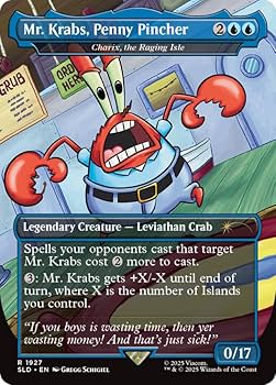 Magic the Gathering Secret Lair x Spongebob Squarepants: Legends