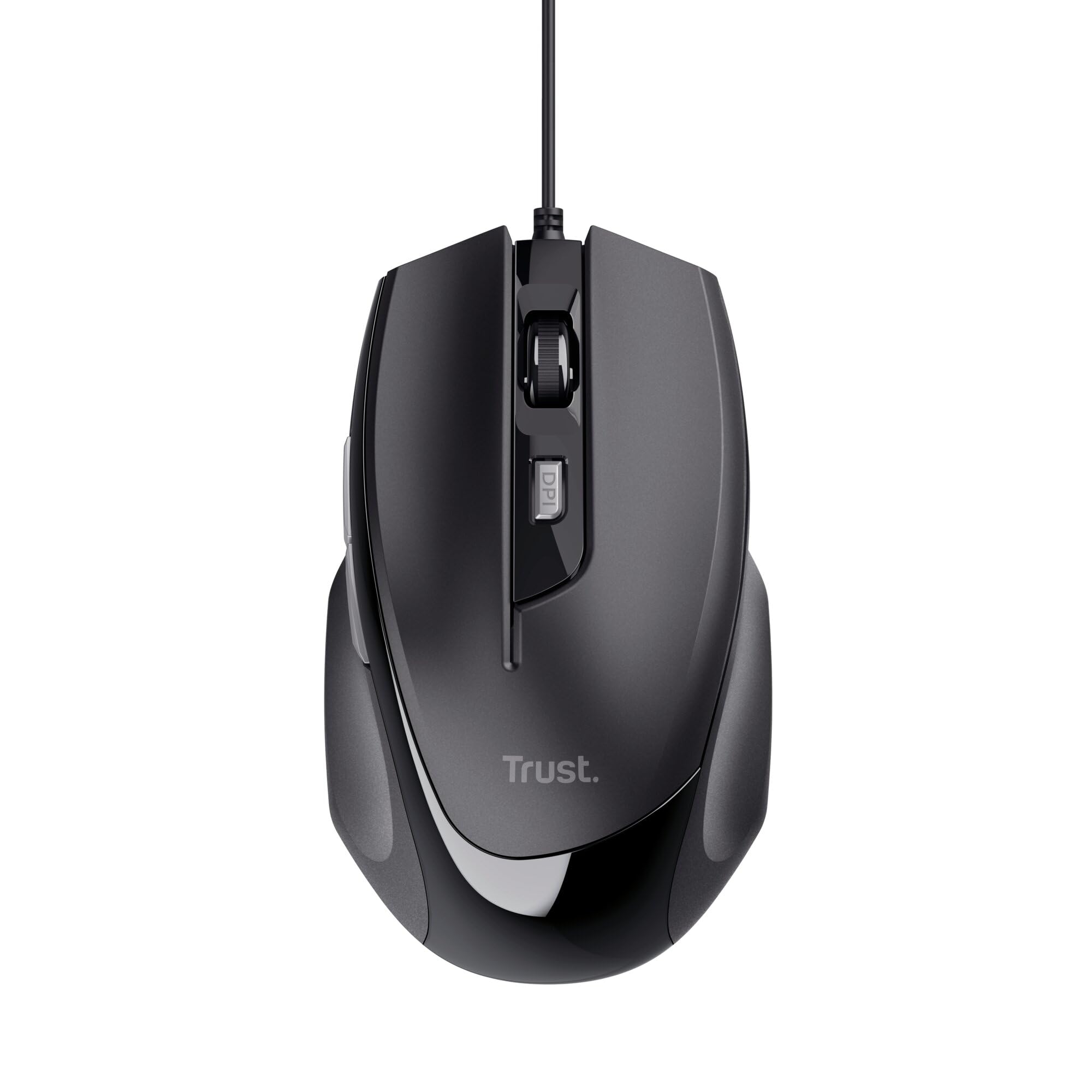 Trust Voca Comfort 23650 Mysz Optyczna, Czarny, 11 cm