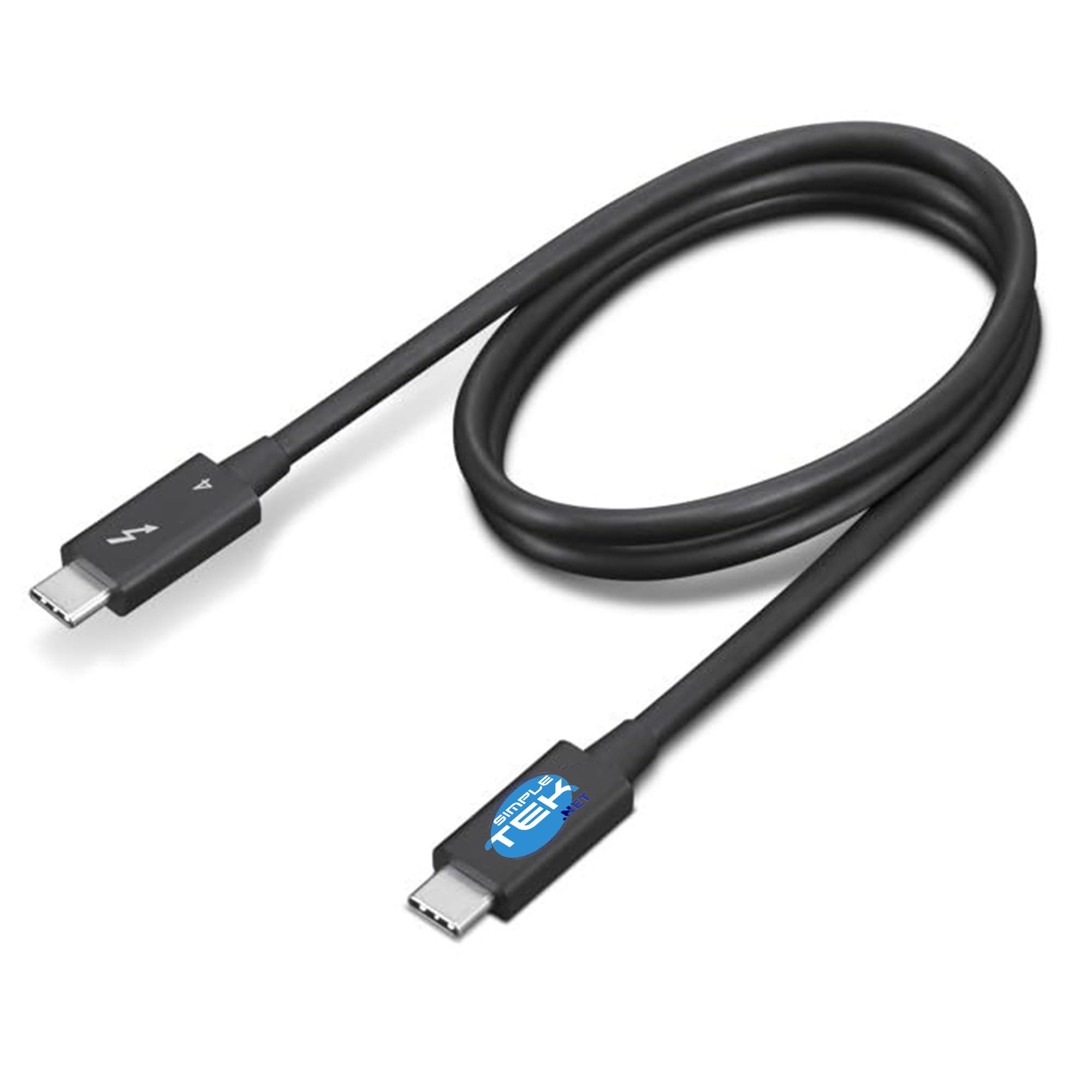 SIMPLETEK - Cavo USB-C per alimentazione e dati, Ricarica rapida fino a 230W, trasferimento dati ad alta velocità e uscita video. 70 centimetri