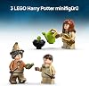 LEGO Harry Potter Hogwarts Castle: Herbology Lesson 3 LEGO Harry Potter Creative Toy Making Set Containing Mandrake Toy Plant for Girls and Boys 76445-8 Years and Over (390 Pieces)