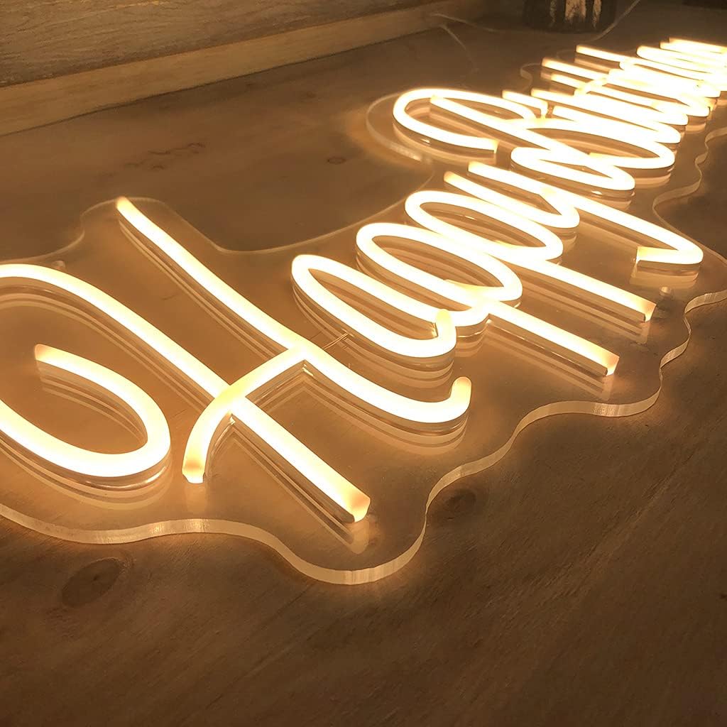 Happy Birthday LED Neon Signs, Neon Light Sign for Any Age Birthday Party Decoration in the Home,Hotel,Indoor,Birthday Gift(21.6"x8.2")