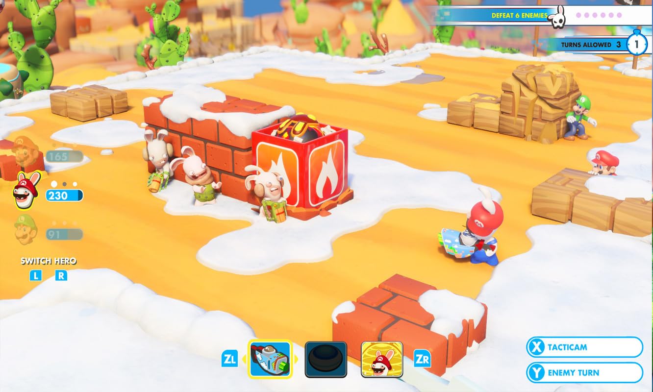Mario + Rabbids Kingdom Battle (Nintendo Switch) - - Nintendo Switch