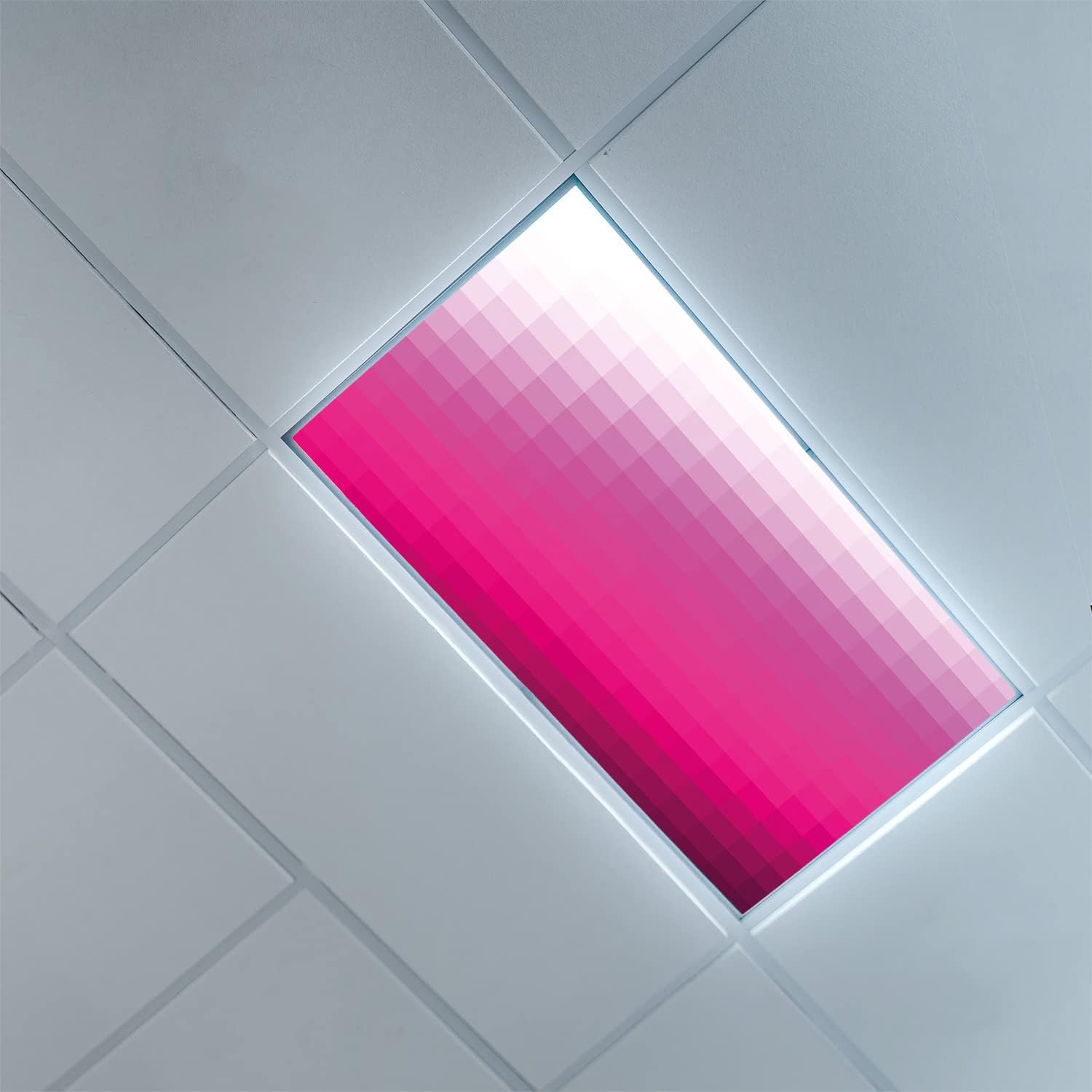 Fluorescent Light Covers for Ceiling Light Diffuser PanelsHot Pink
