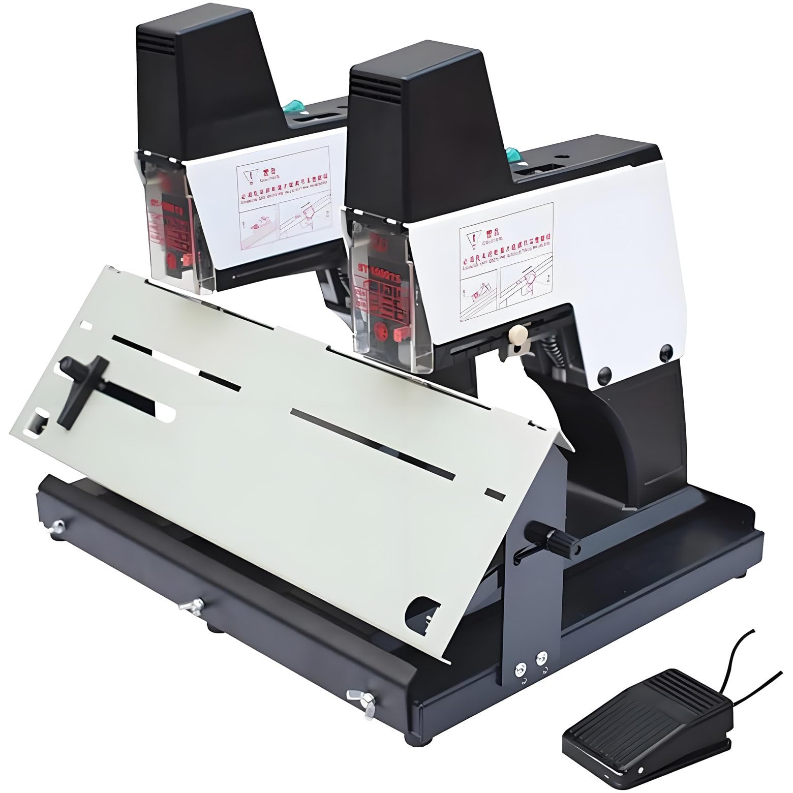 Automatic Electric Stapler Binder Machine with Adjustable Thickness and Intensity, Pedal Operated for Efficient Stapling in Home, School, Office, and Business Settings
