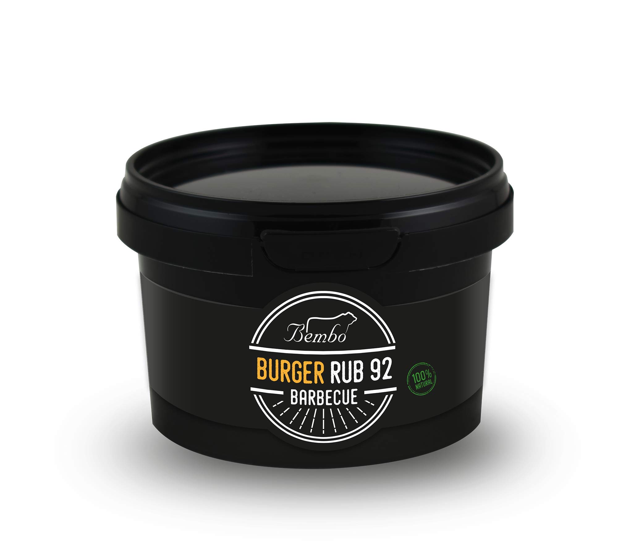 Rub BBQ Burger 92 Bembo – Mélange d’Épices pour Hamburger et Viande Hachée – Marinade Sèche Barbecue – Made in Italy – 150 g