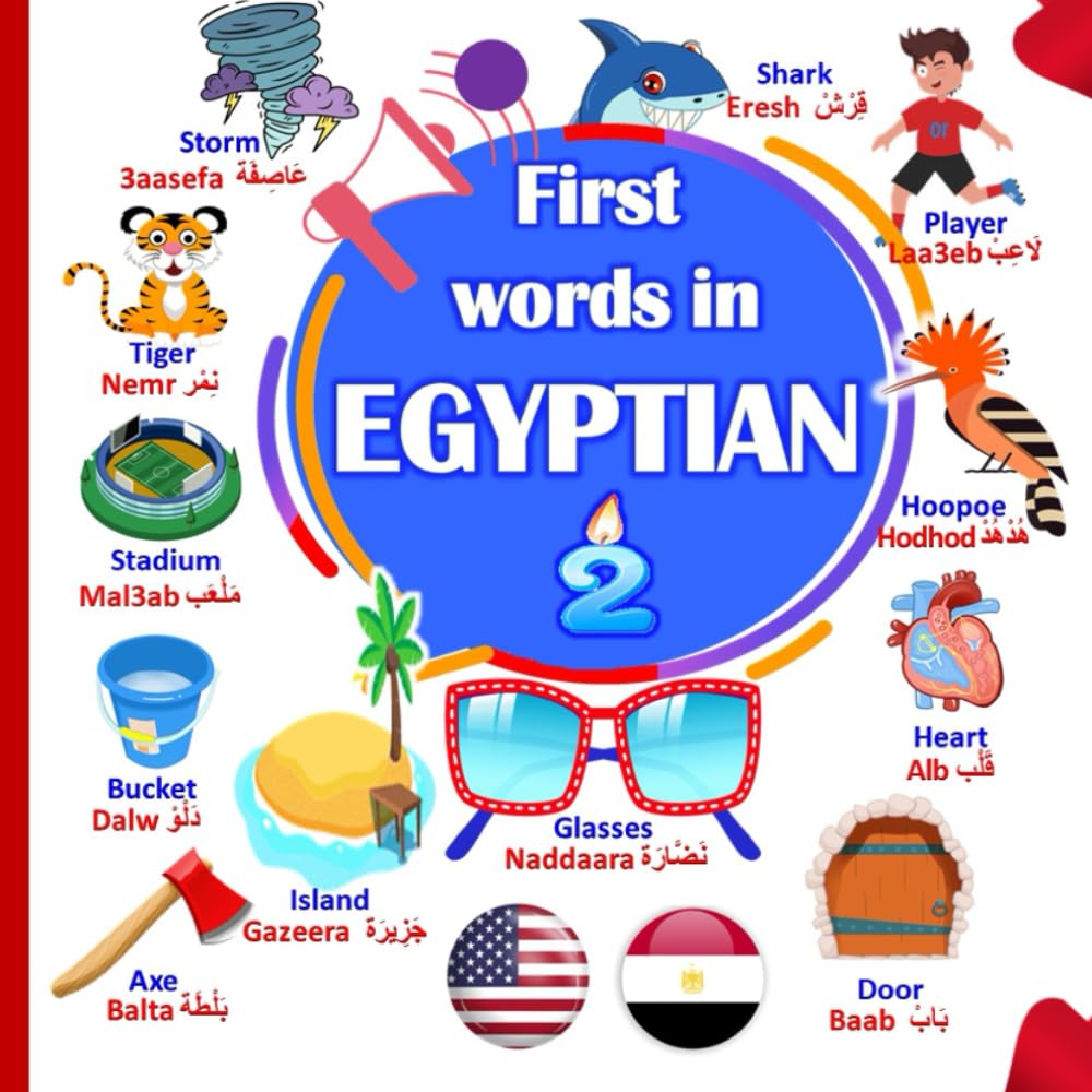 First Words In Egyptian: (Part 2) Learning the Egyptian Arabic for kids