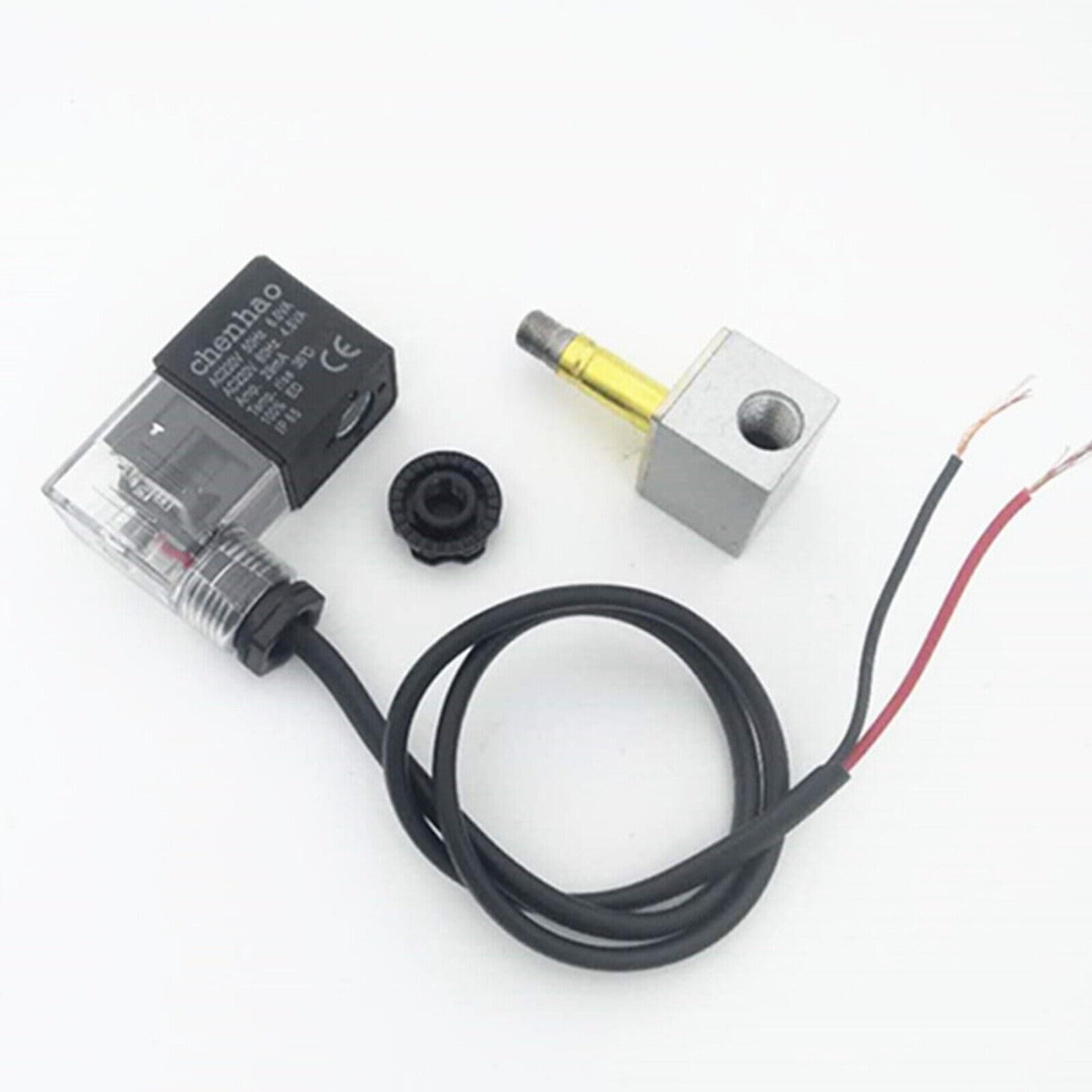 Mute Oil-free Air Compressor Solenoid Valve One-Way Valve Exhaust Valve Parts