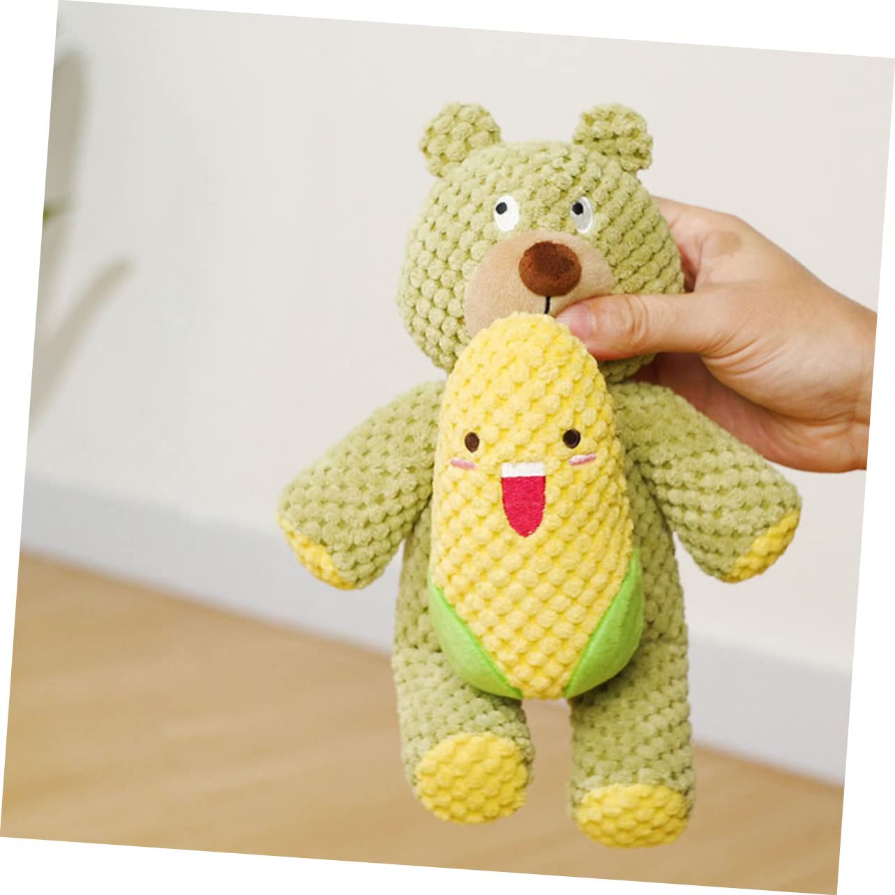 INOOMP 3pièces Jouet à Mâcher pour Chiens Jouet Interactif avec Système De Grincement Résistant pour Chiots Et Chiens De Moyenne pour Exercice Nettoyage