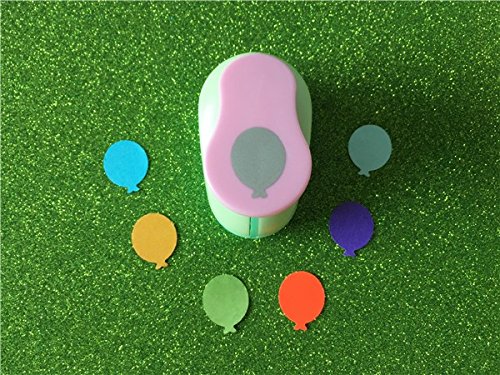 Fascola 1"(2.5Cm) Balloon Shape Eva Foam Punches Paper Punch For Greeting Card Handmade Diy Scrapbook Craft Punch Machine #TOP1