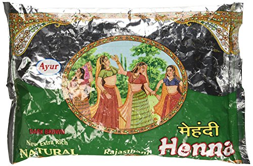 Polvo de Henna Ayur Rajasthani 200g Pack 12 miniatura 1