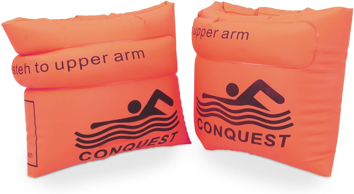 Toyshine PVC Swimming Arm Float Rings for Kids, Arm Floaties Inflatable