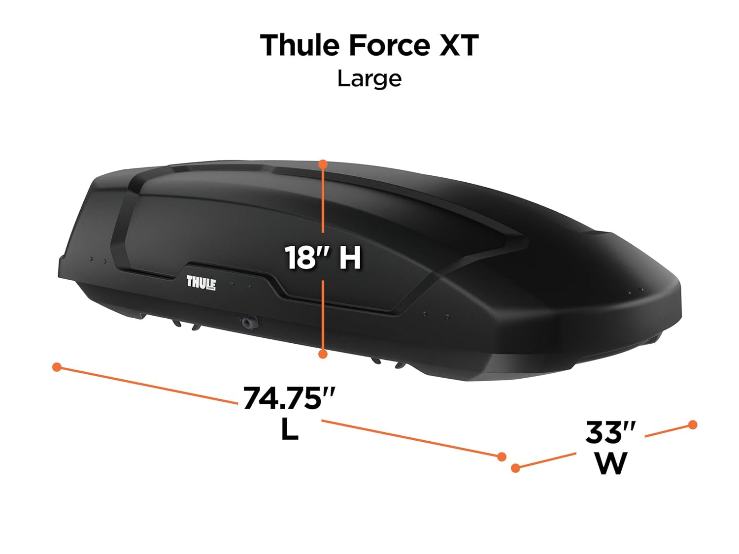 Thule Force XT Aerodynamic Roof Box