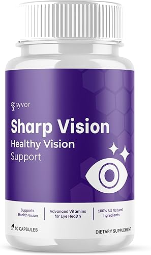 Sharp Vision Capsules, píldoras oficiales de apoyo para la salud ocular SharpVision con todos los ingredientes naturales, suplemento de bienestar de