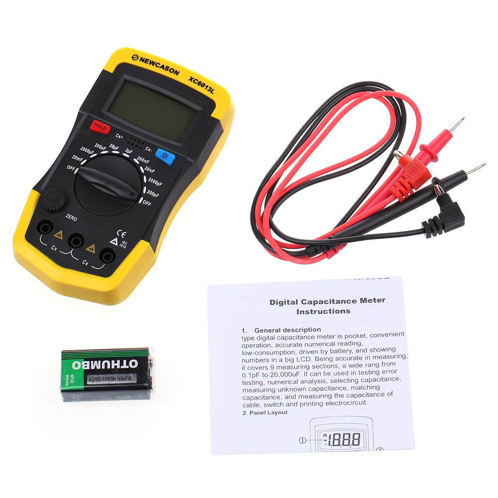 Digital Capacitor Meter Tester - 200pF to 20mF -7