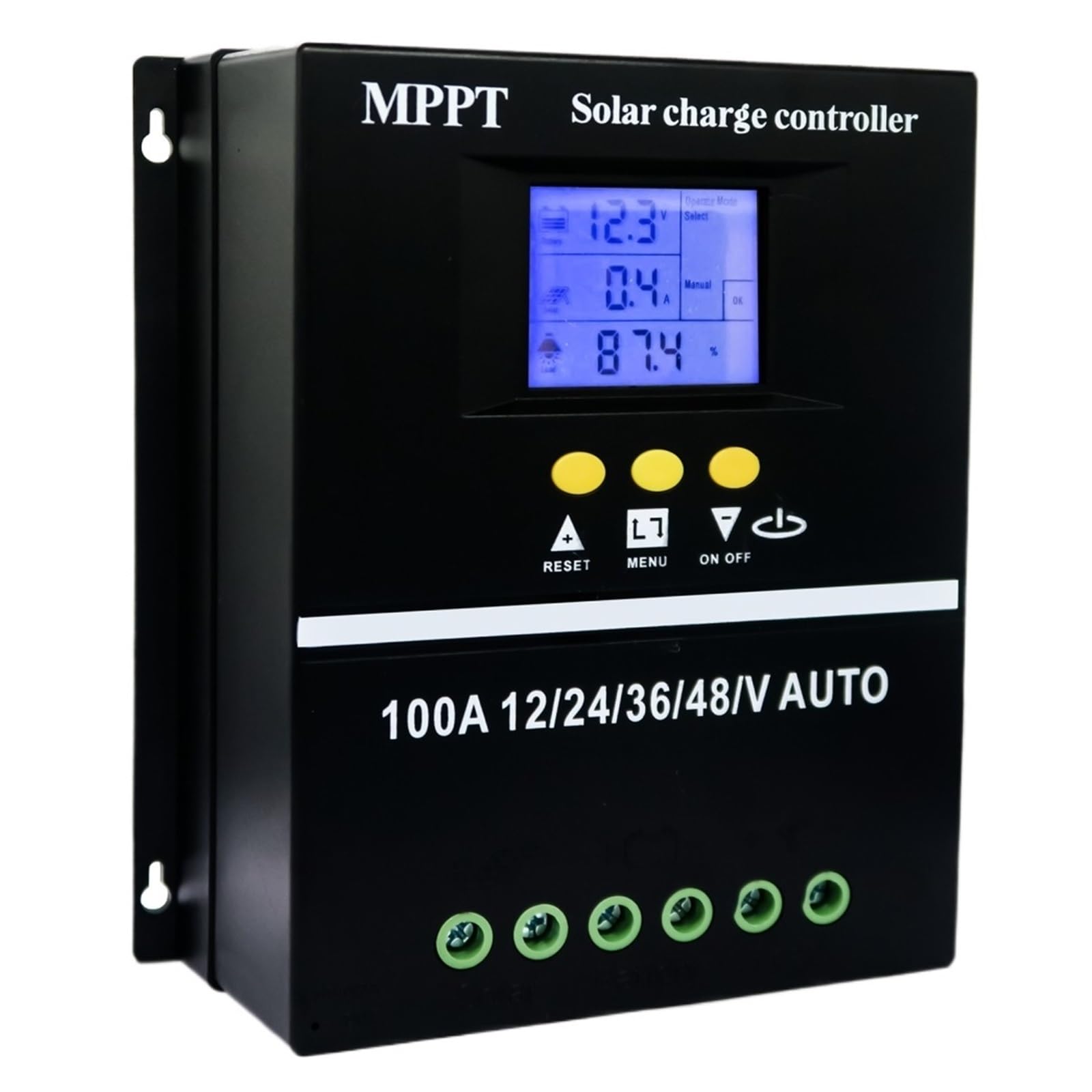 Régulateur de charge solaire MPPT 80A pour stabiliser la tension des batteries 36V 48V