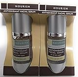 TJ Nourish Antioxidant Facial Serum, Dermatologist Formulated, 1 fl oz, 2-Pack