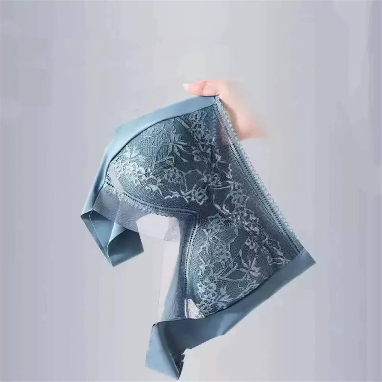 Sujetador de Mujer Sujetador básico de Encaje Talla Grande for Mujer, 3 Piezas, antiflacidez, Fino, con Relleno, Seda Helada, sin Costuras para Diario(2L (50-60kg),Dark Grey)