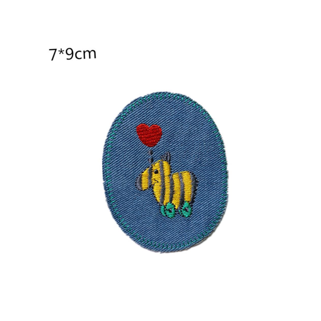 Operitacx 69pezzi Toppe Termoadesive Ricamate Per Jeans e Abbigliamento Adesivi Per Decorare e Riparare Vestiti Patches Per Ragazza Ragazza e Adulti Per Giubbotti Borse e Progetti Arte