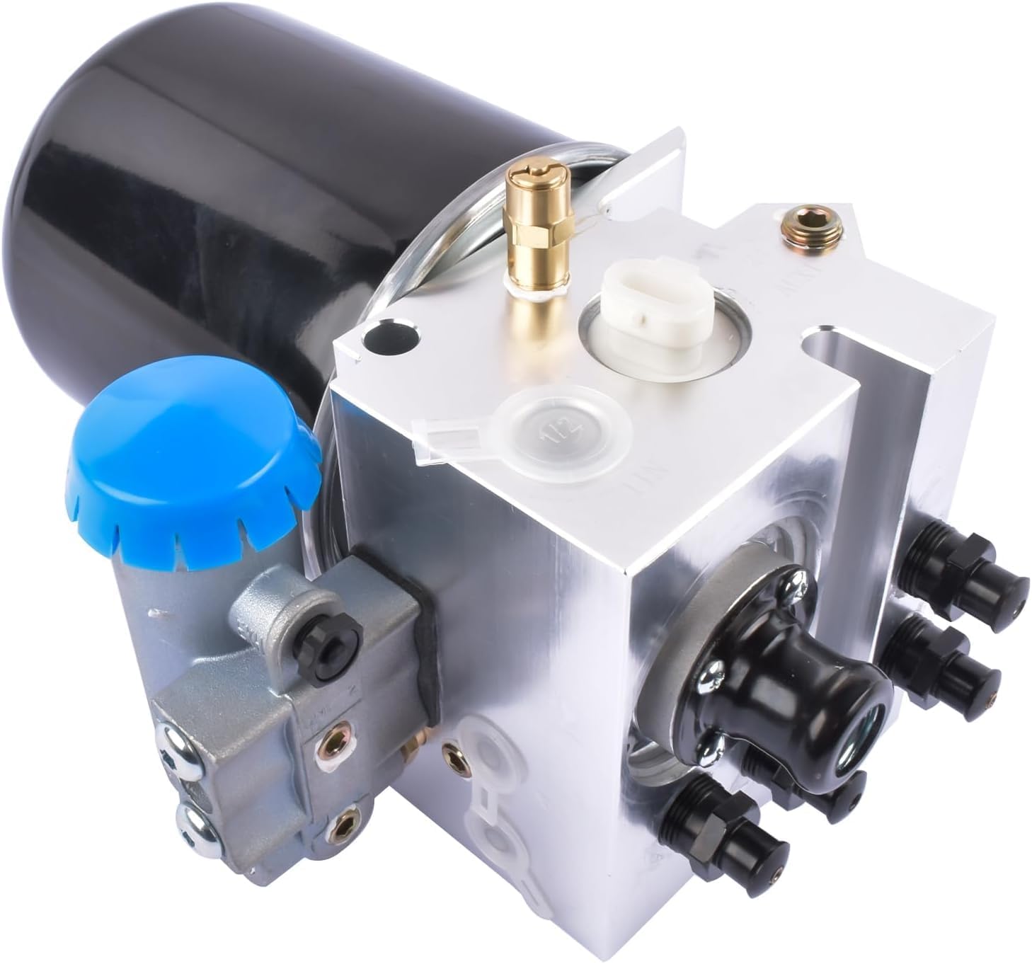 801266 Air Dryer 12 Volt Direct Fit V'-olvo, F'-reightliner, K'-enworth, P'-eterbilt, International, Western Star Trucks, Bus/RV/Other, Replace 5015534 5010696X