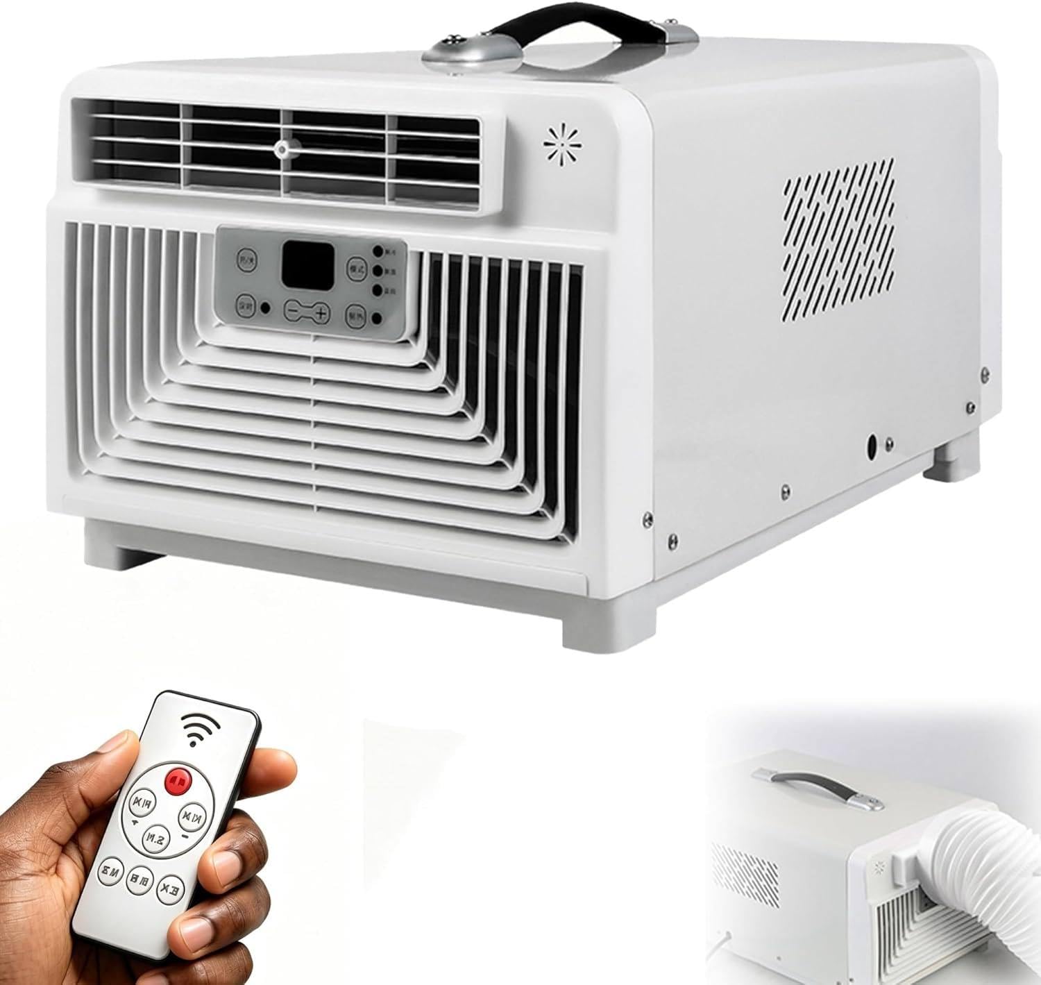 WANGYYDS 4-in-1 Portable Air Conditioner 3400 BTU for Camping Use