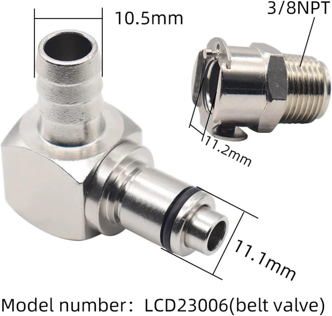 LCD10006 クイックリリースディスコネクトカップリングキット クイックカプラ(1)