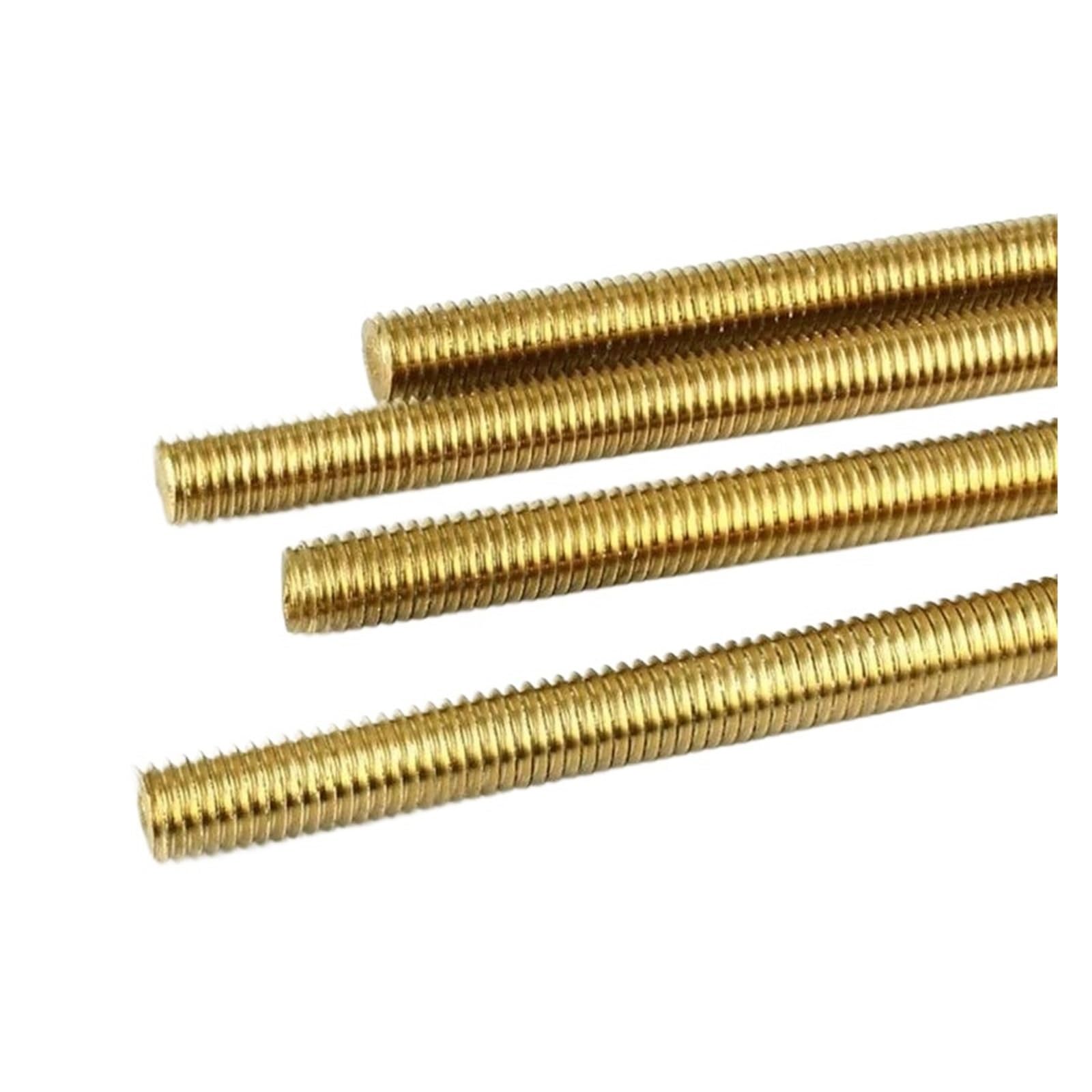 Varilla roscada métrica de latón M2-M6 250-500 mm(M5x500-1pcs)
