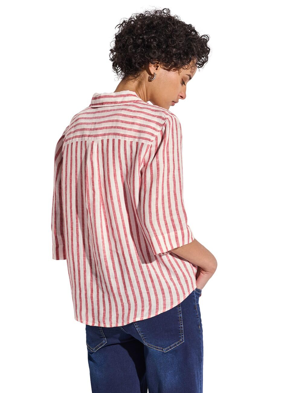 Street One A345632 Chemise rayée Femme (Lot de 1)