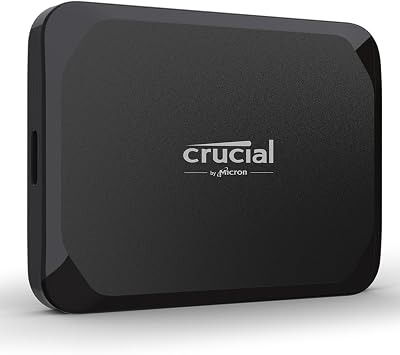 Crucial X9 USB 3.2 Gen 2 Type-C Portable External SSD - 4TB