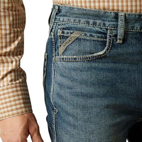 Ariat Men's Sawyer M7 Slim High Rise Norris Jeans4