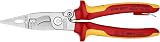 KNIPEX Pince pour installations électriques en blister, 13 96 200 T BK - 1
