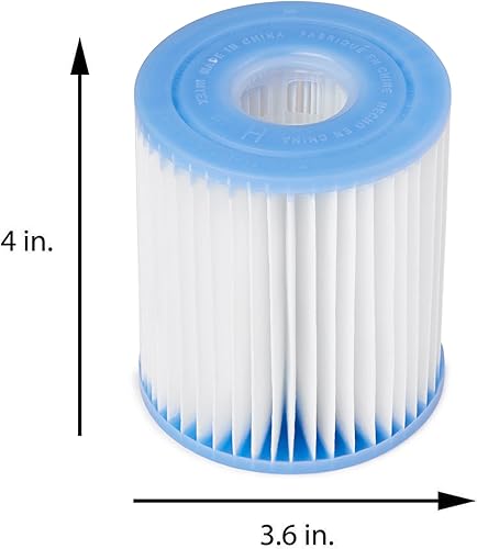 Miniatura 9 de Intex Cartucho de filtro de repuesto tipo H Easy Set para piscinas (paquete de 10)