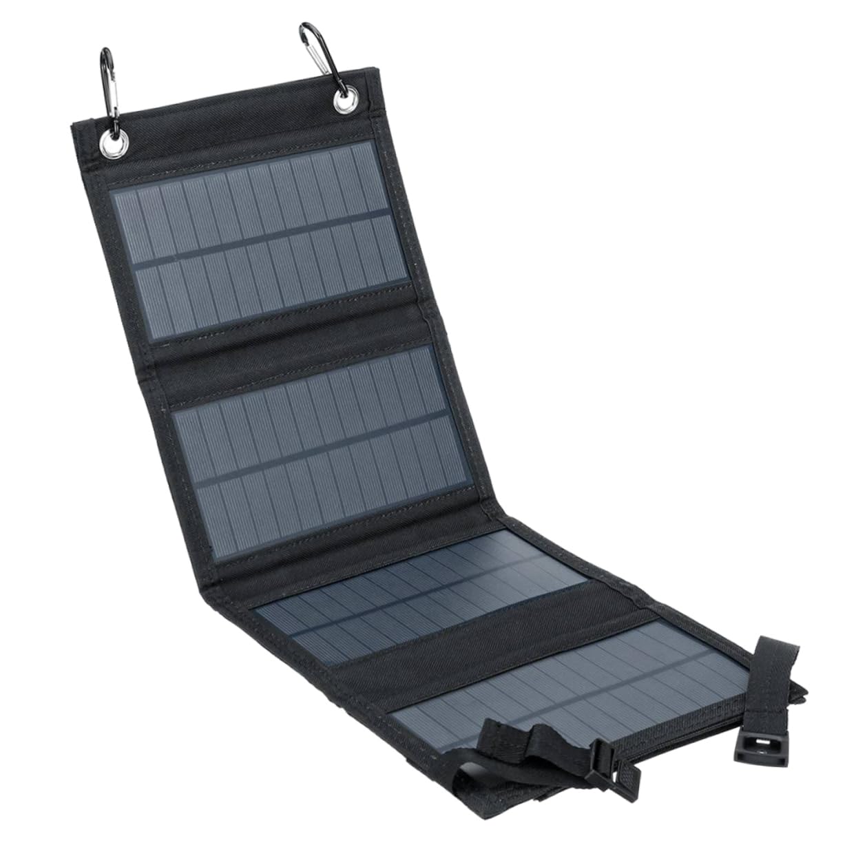 1 set Pannello Portatile USB Caricatore Flessibile per Attività Outdoor per Escursioni e Equipaggiamento e Pratico