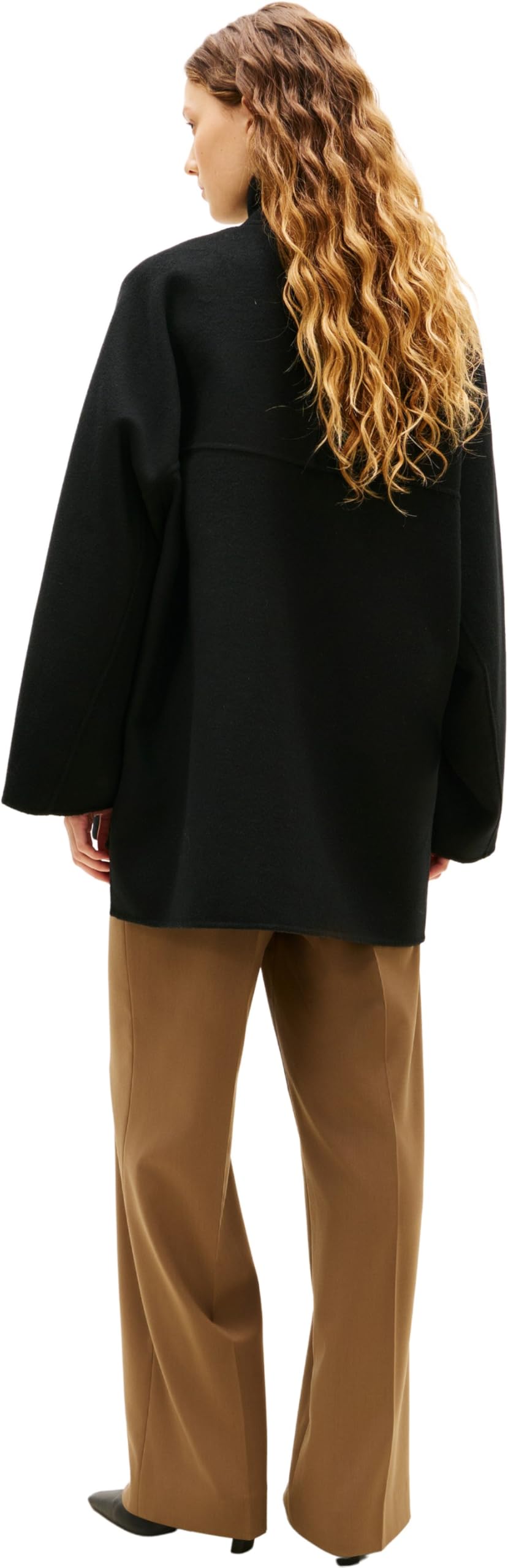 Tommy Hilfiger Damen Df Wool Gb Funnel Nk Coat Ww0ww47758 Andere Mäntel (1er Pack)