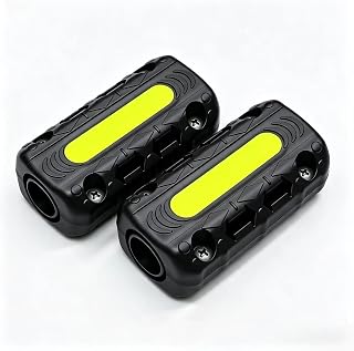 2 Pcs Motorbike Crash Bar for Bajaj Avenger 220 DTS-i 2008-2014, Engine Guard Bumper Block Frame Slider Fall Protector Reflective Strip