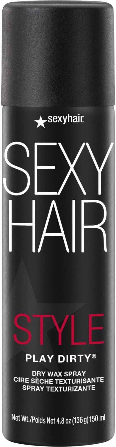 Style Play Dirty Dry Wax Spray | Body and Dimension | Helps Achieve Second-Day Look | All Hair Types