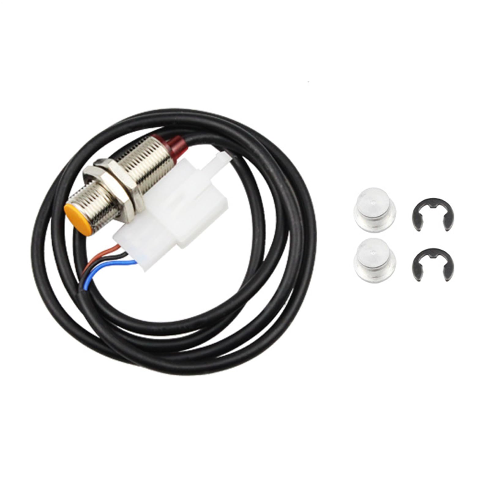 Cable de sensor de velocidad para odómetro digital, cable de sensor de odómetro | Cable magnético de sensor de velocidad para motocicletas | Cable sensor modificado para motocicletas de gel