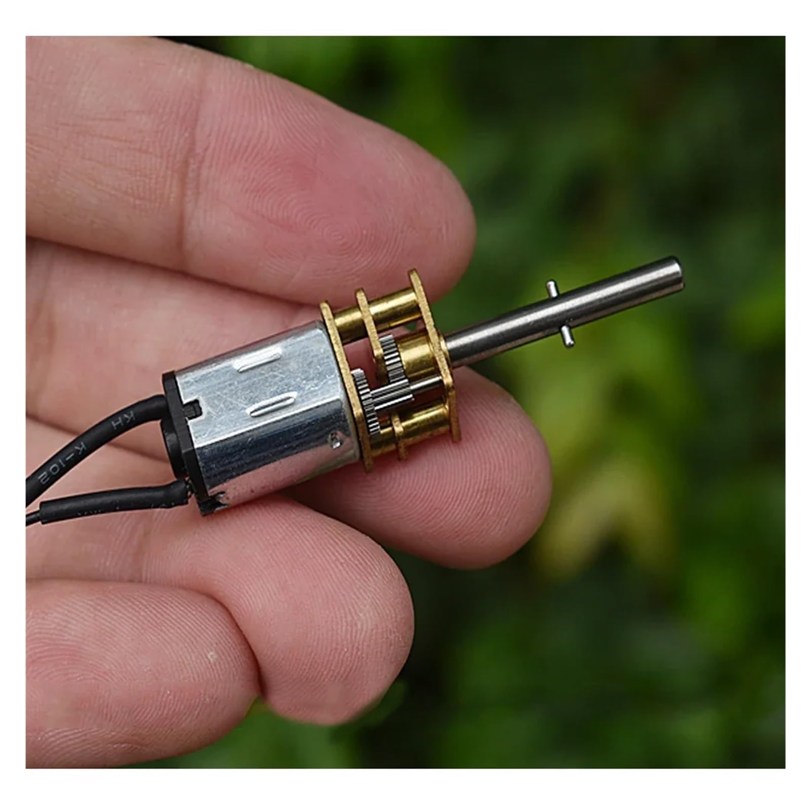 12mm N20 Gear Electronic Starter DC 3V 5V 6V 900RPM High Speed Gear Reduction Electronic Starter 23mm Long Shaft Ratio 1:10 Full Metal Gearbox