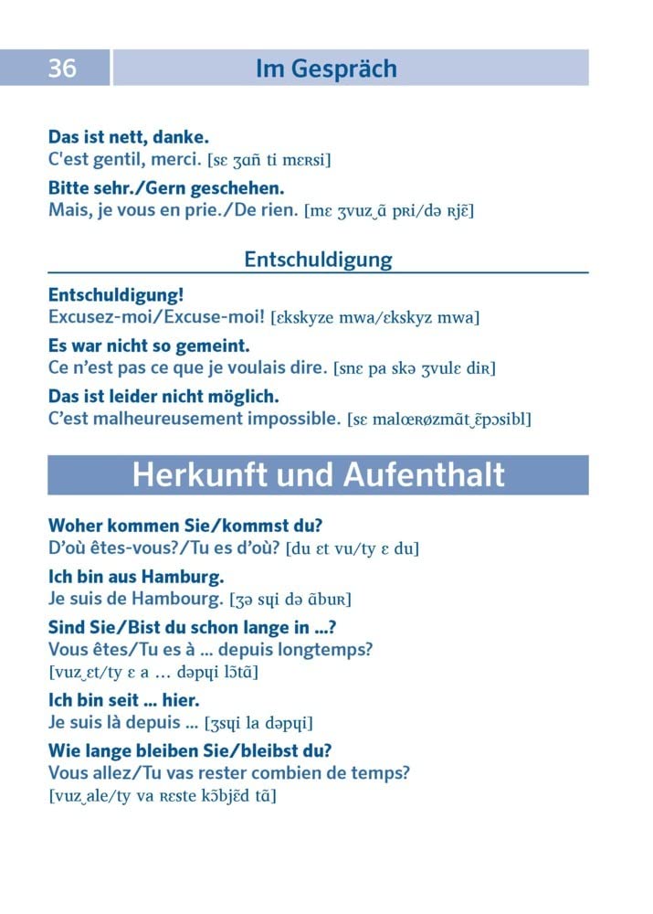 PONS Pocket-Sprachführer Französisch: Alles für die Reise - mit Reisewörterbuch