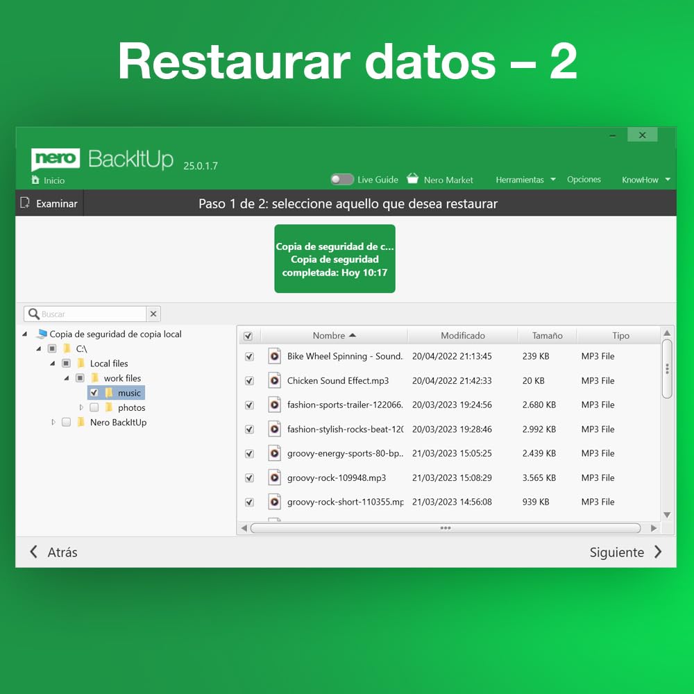 Nero Software de copia de seguridad ganador de múltiples pruebas - recuperación de datos, copia de seguridad automática, recuperación | licencia ilimitada | 1 PC | Windows 11 / 10 / 8 / 7