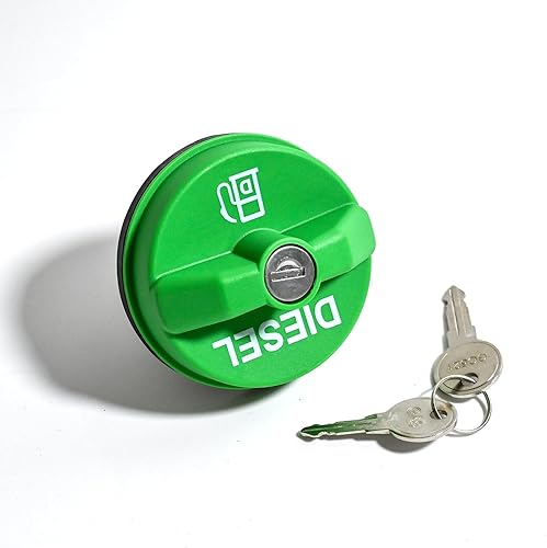 10591D - Tapón de combustible diésel con bloqueo para Chevy Silverado Express C4500 K3500, Ford F-250 F-350, Dodge Ram 3500 W250 D250, GMC Sierra