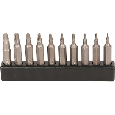 Wiha 75988 10 Piece Torx Micro Bits Set